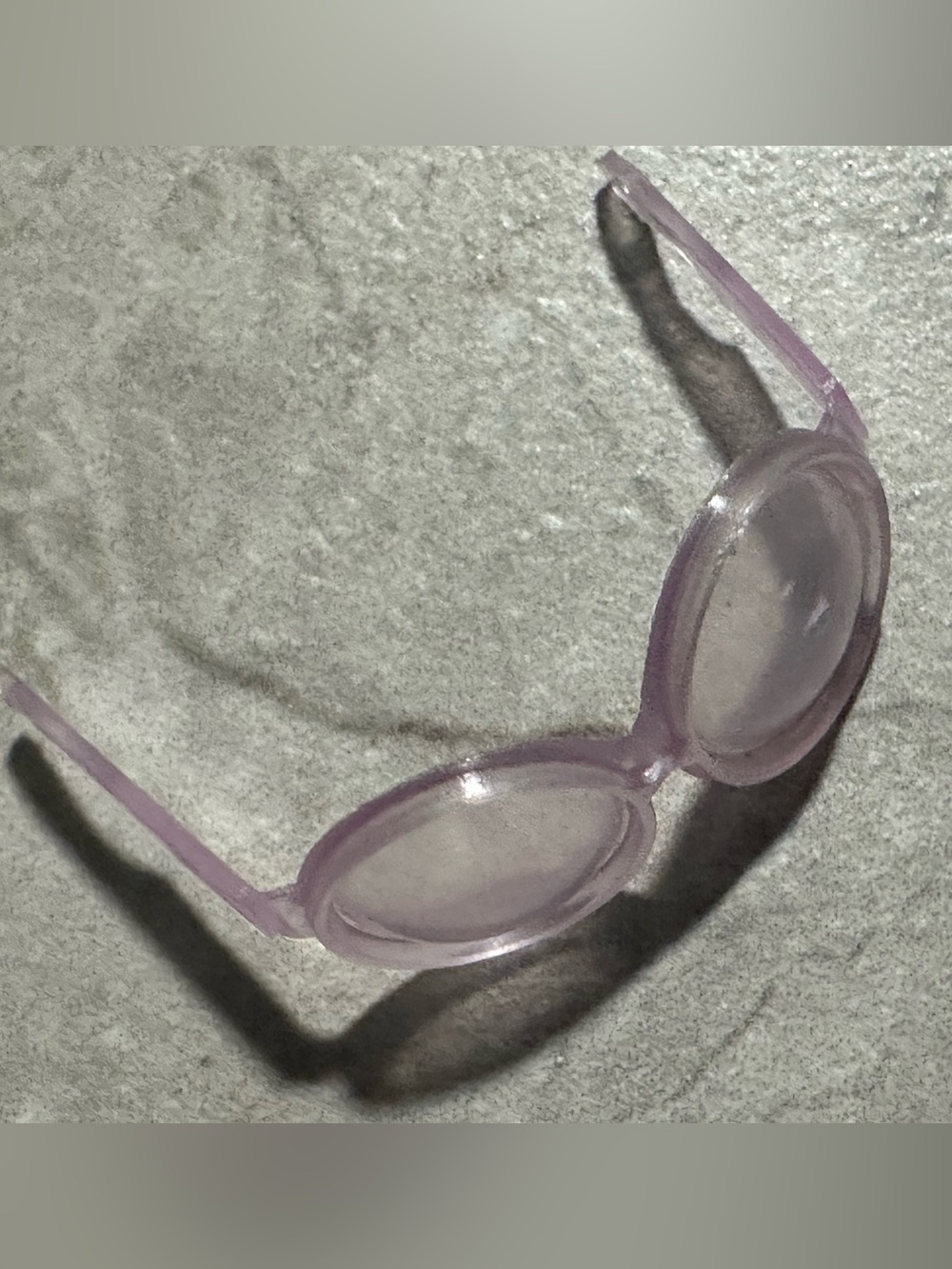 Vintage Barbie sunglasses round purple 1960’s 1970’s (3) - Picture 2 of 8